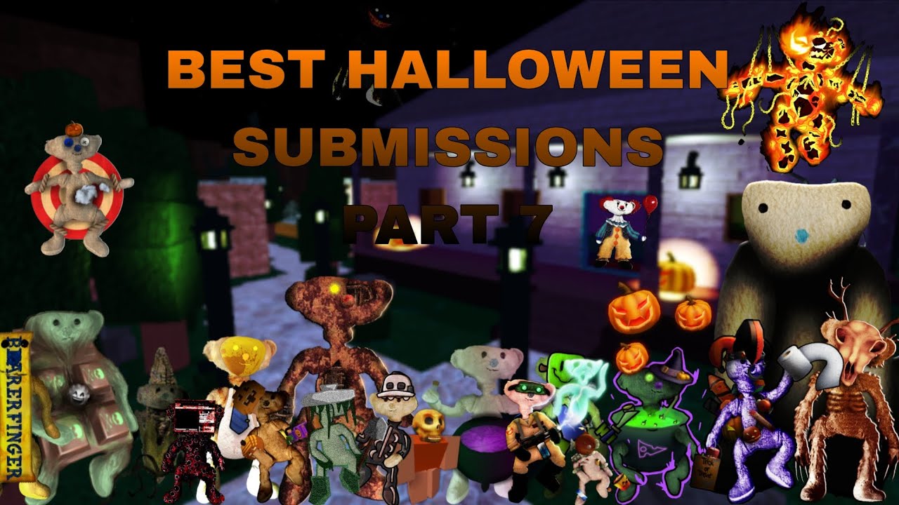 Лучшие работы на тему Хэллоуина, часть 7. Медведь Альфа #bearalpha #roblox #bearalphahalloween