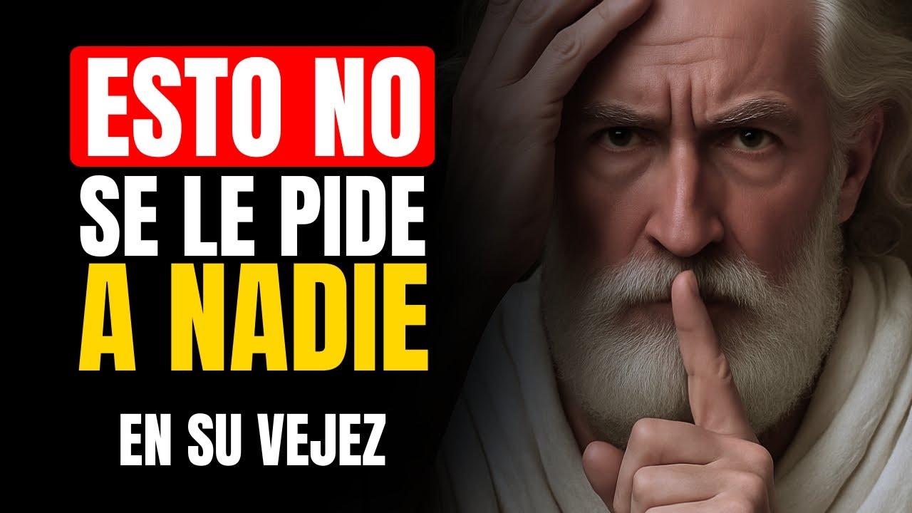 ALÉJATE de PERSONAS que te PIDAN estas 5 COSAS | ESTOICISMO para la VEJEZ