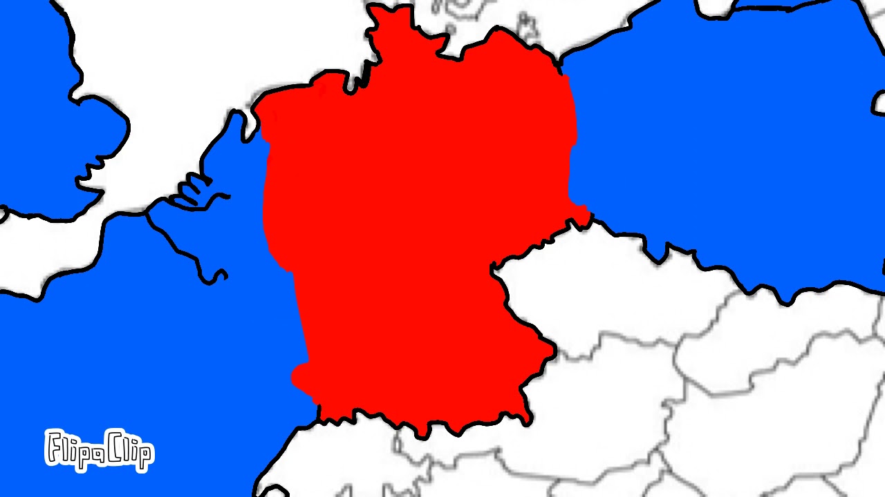 Germany vs France, Britain, Poland, Russia, and Benelux Countries (very poor quality)