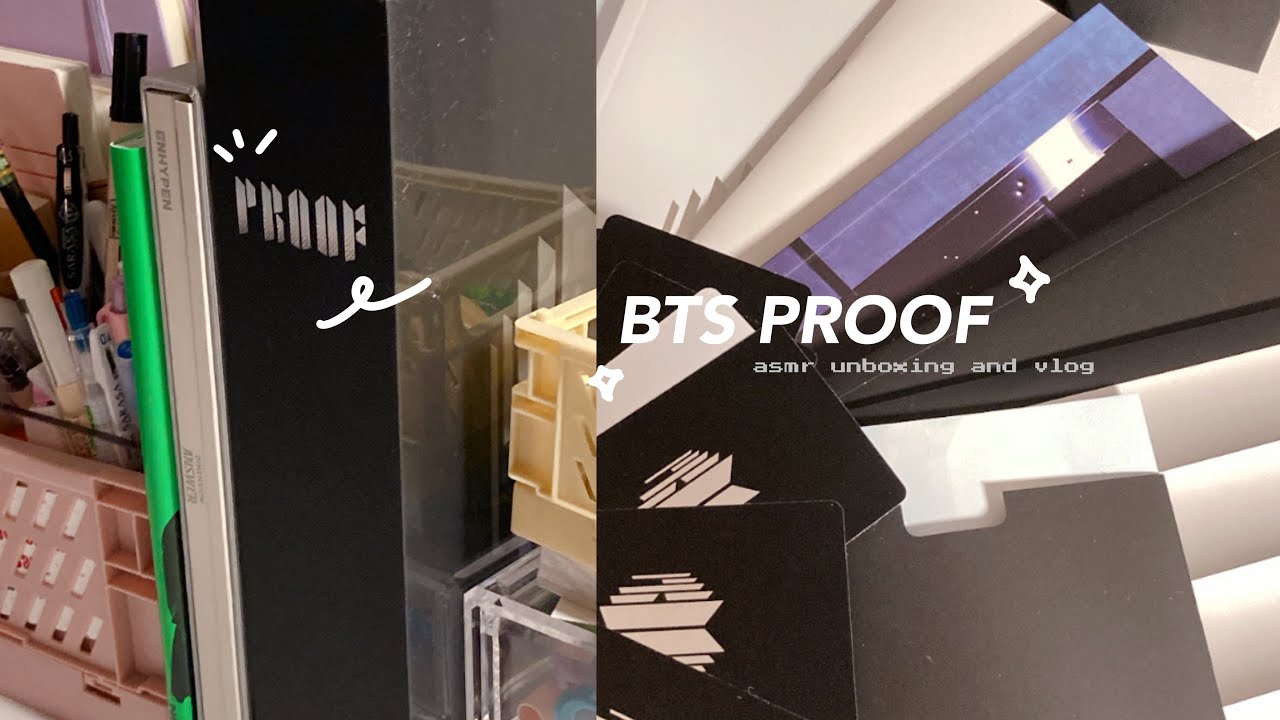 Unboxing BTS Proof Album 💿 target shopping, standard edition, asmr