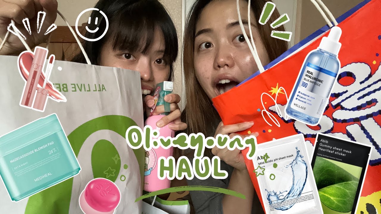 HUGE K-Beauty Haul🍀 | Oliveyoung Haul | what are Koreans ACTUALLY buying at Oliveyoung?