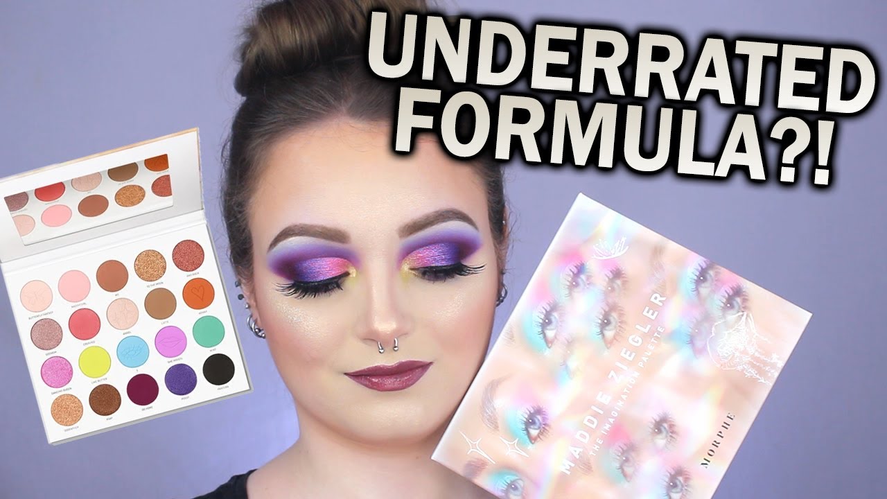 *OMG* MORPHE X MADDIE ZIEGLER THE IMAGINATION PALETTE REVIEW AND TUTORIAL