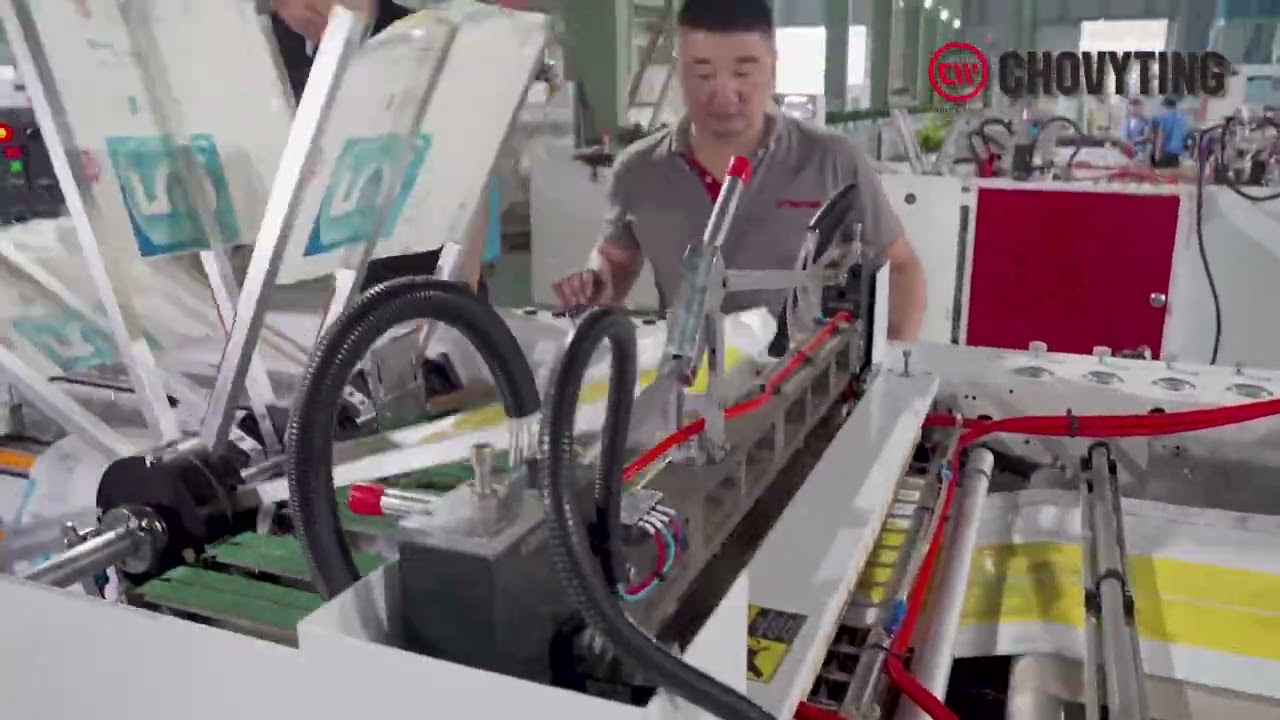 CHOVYTING-Fully Automatical Servo Motor Wicket Bag Making Machine