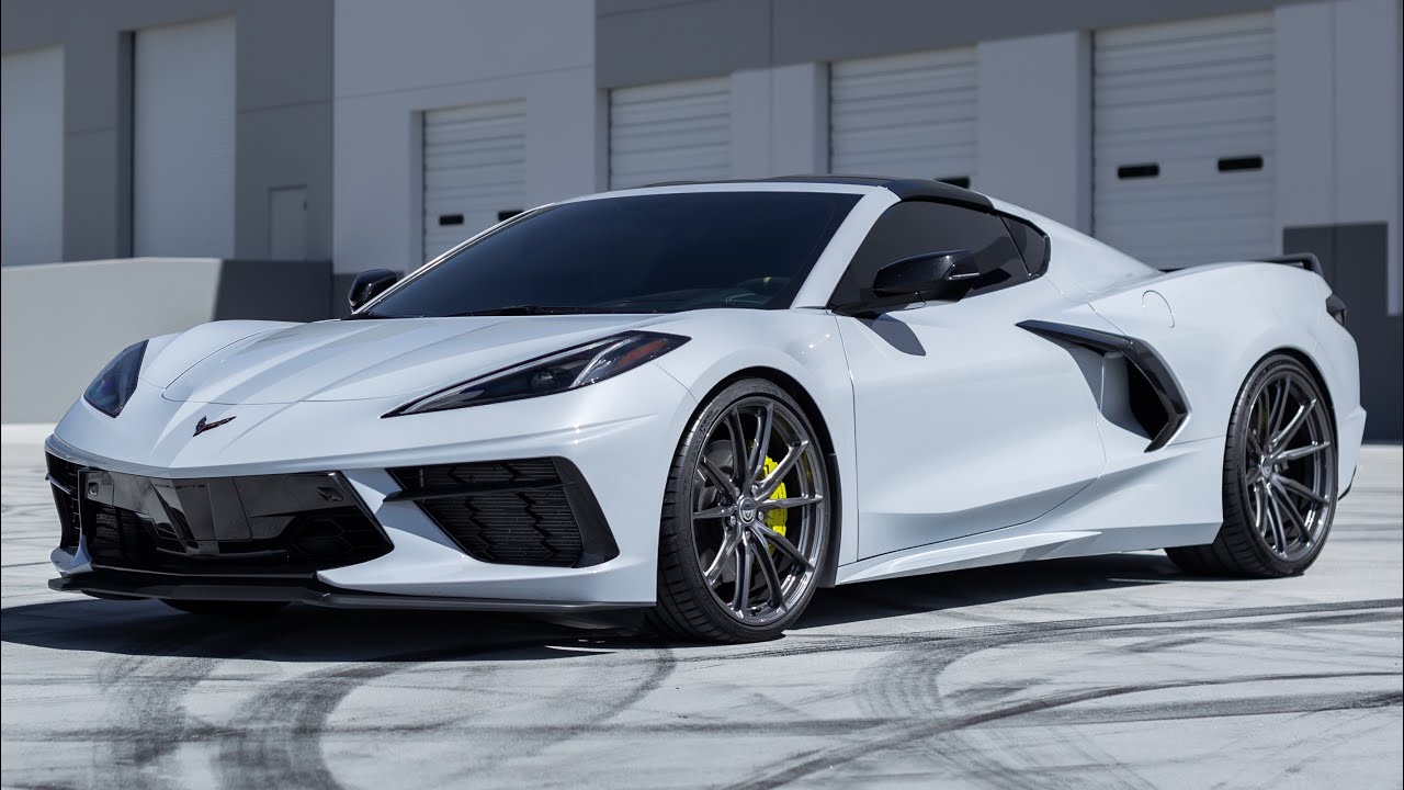 NEW WHEELS FOR MY C8 CORVETTE!!!