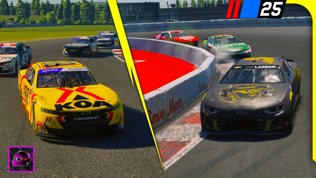NEW NASCAR 25 Update! NEW Track, Sonoma Revamp & Paint Booth Update