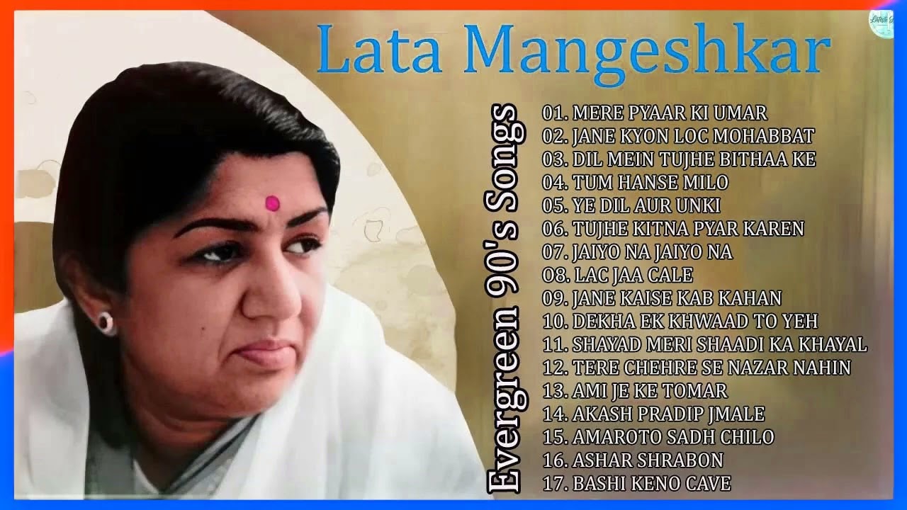 Lata Mangeshkar 90 हिट सॉन्ग Songs Old Songs Hindi Purane superhit Gane Old Is Gold सुपरहिट सॉन्ग