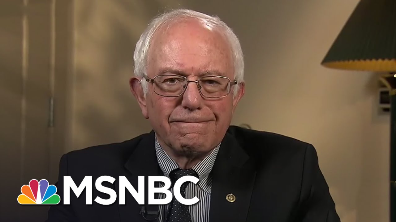 Bernie Sanders Talks Flint Toxic Water Crisis, Democratic Primary | Rachel Maddow | MSNBC