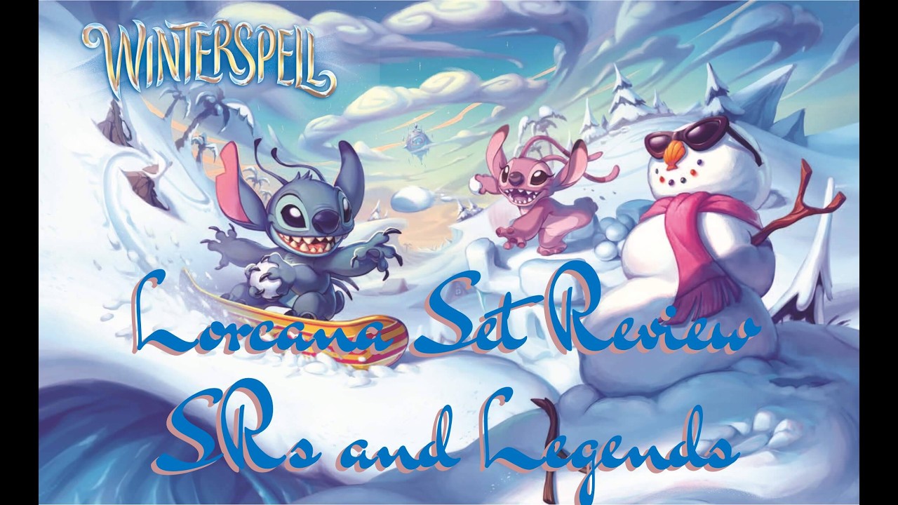 Winterspell Lorcana Super Rares and Legendaries Limited Review