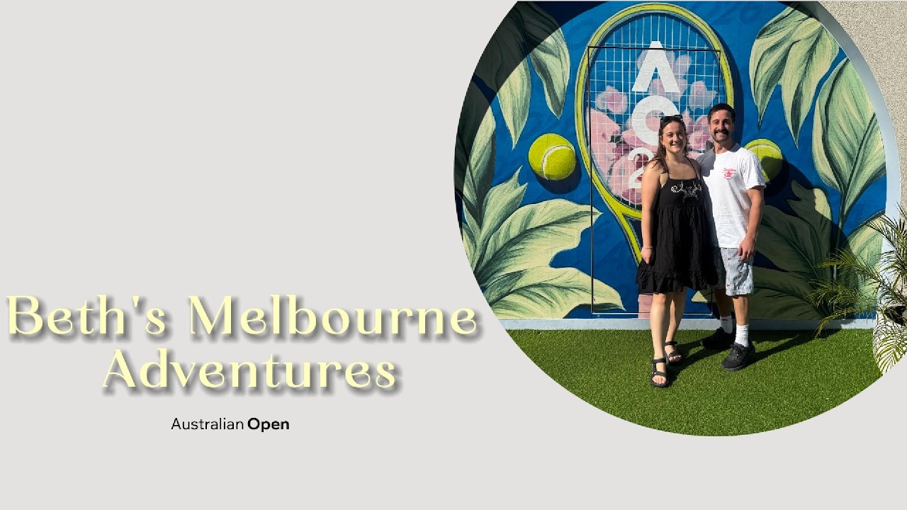 My First Time at the Australian Open | MELBOURNE DIARIES