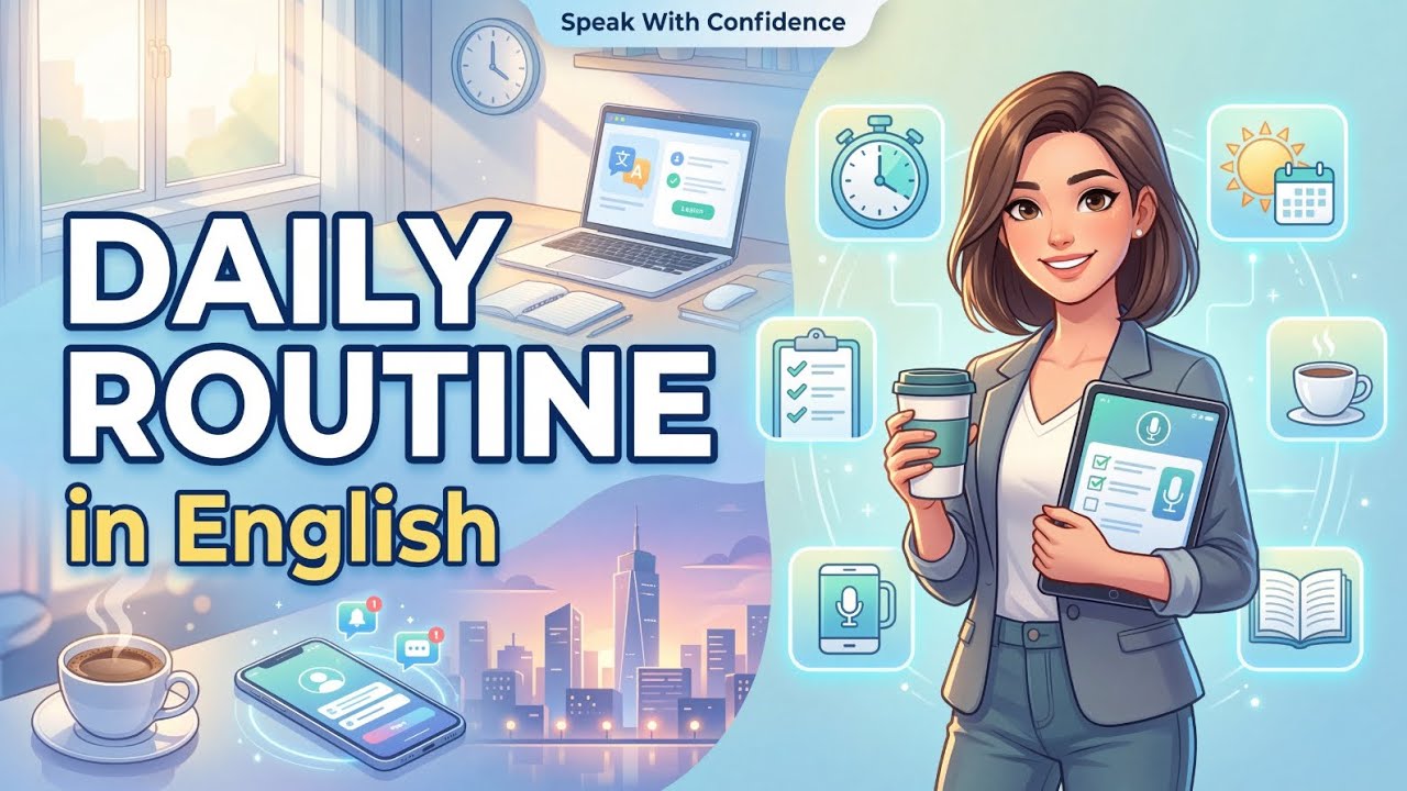 Daily Routine in English | Improve Your English Speaking