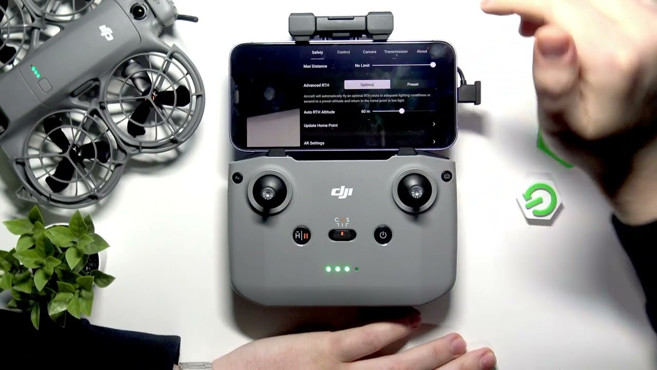 DJI Neo 2 Fly &mdash; как настроить высоту автоматического возврата домой