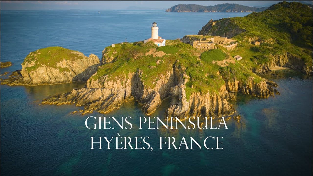Stunning 4K Drone Footage of Giens Peninsula, Hyeres, France - Views of Beautiful Coastal Scenery