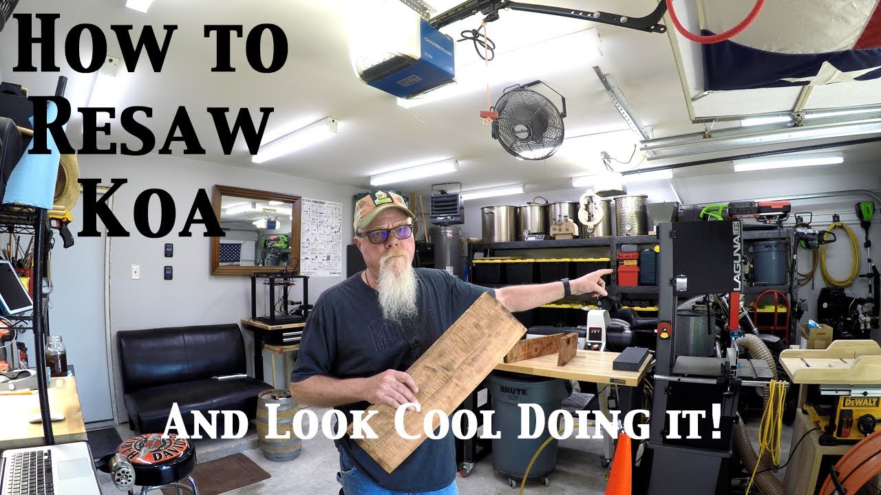 Lonnie Mac VS. Laguna 1412 Bandsaw and Laguna Resaw King!
