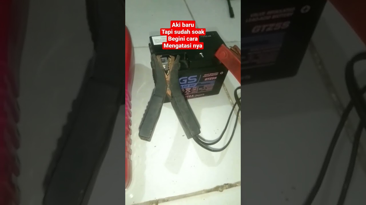 aki baru tapi sudah soak || begini cara nya