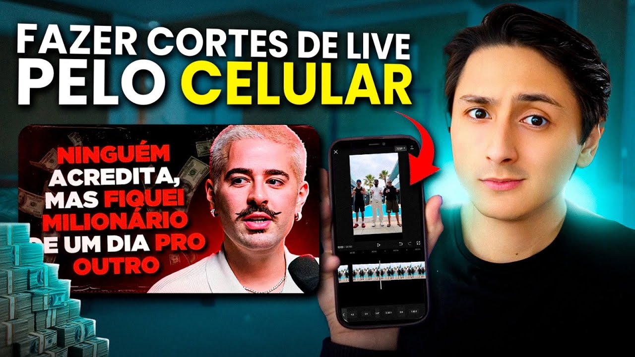Como Criar um Canal de Cortes usando apenas o Celular! (Cortes de Lives da Twitch)