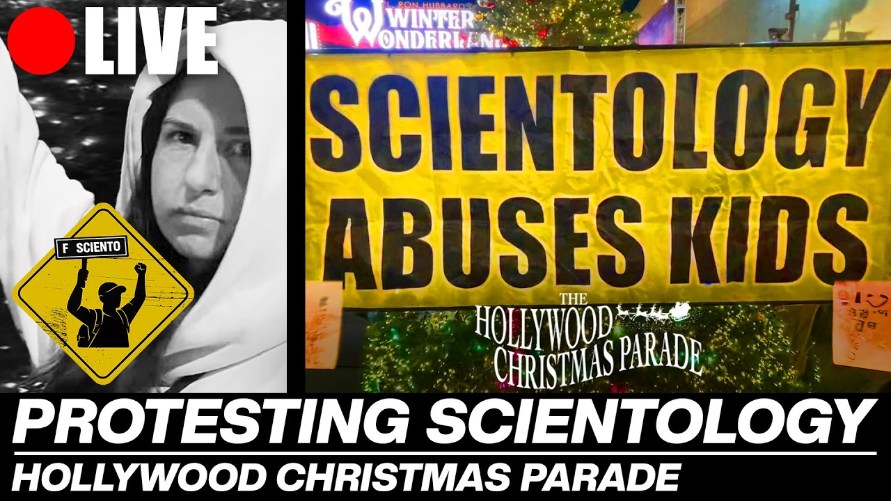 Hollywood Christmas Parade | #SCIENTOLOGY CULT | #FSciento | 🔴LIVE