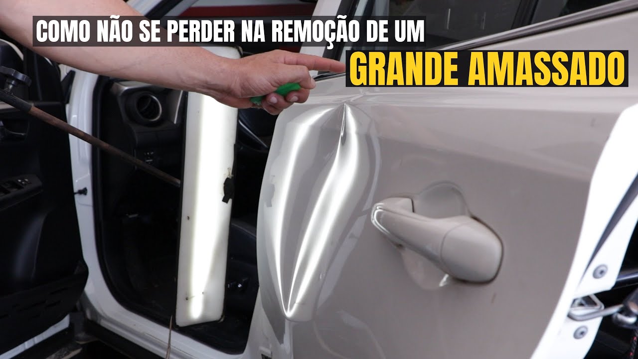 MARTELINHO DE OURO #876 COMO NÃO SE PERDER NA REMOÇÃO DE UM GRANDE AMASSADO