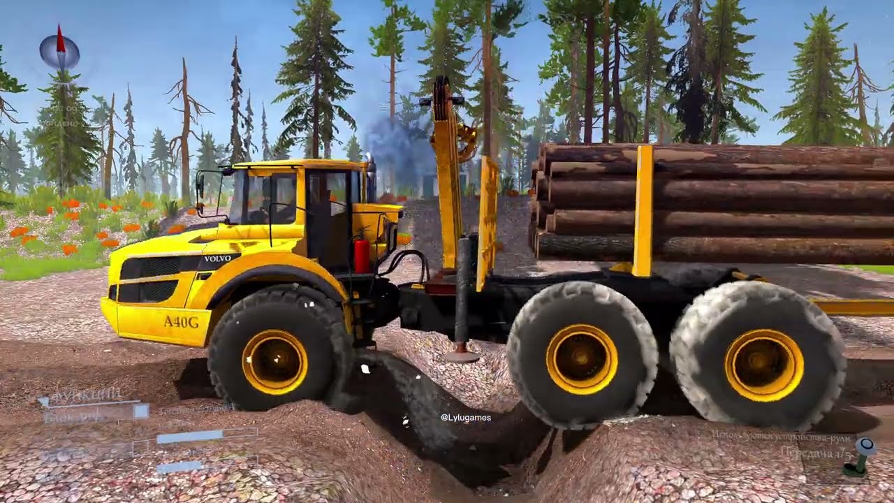Spintires : MudRunner - Trucks VS Speed Bump and Extreme Broken Road #07#spintiresmudrunnergameplay