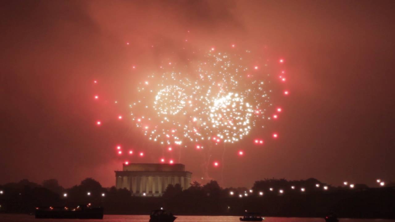 4th of July Fireworks, National Mall, Washington DC, 2016