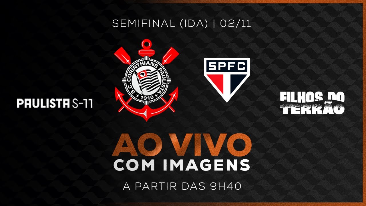 JOGO COMPLETO: CORINTHIANS X SÃO PAULO | PAULISTÃO SUB-11 2025 | SEMIFINAL - IDA