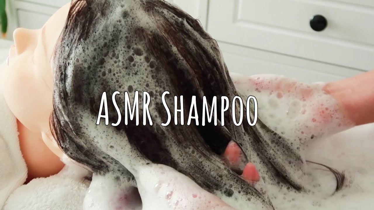 ASMR Relaxing Shampoo Hair Wash 🧖‍♀️Intensely Relaxing Sounds | No talking