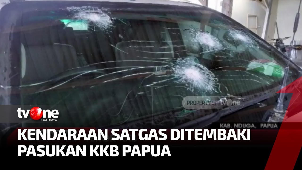 Kendaraan Satgas Operasi Damai Cartenz Diserang | Kabar Petang Pilihan tvOne