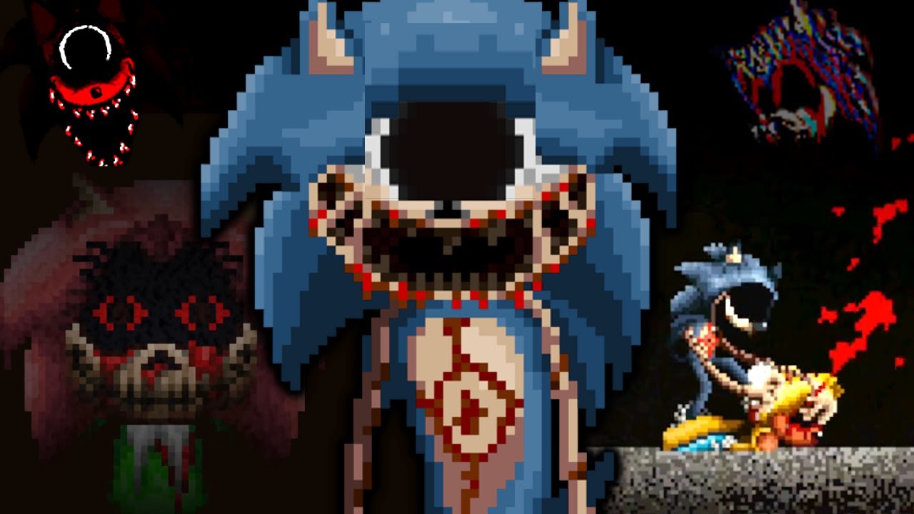 SONIC.EYX - ВСЕ СЕКРЕТЫ (обновленная версия, новые сцены смерти и все ПАСХАЛЬНЫЕ ЯЙЦА) Лучшая игр...