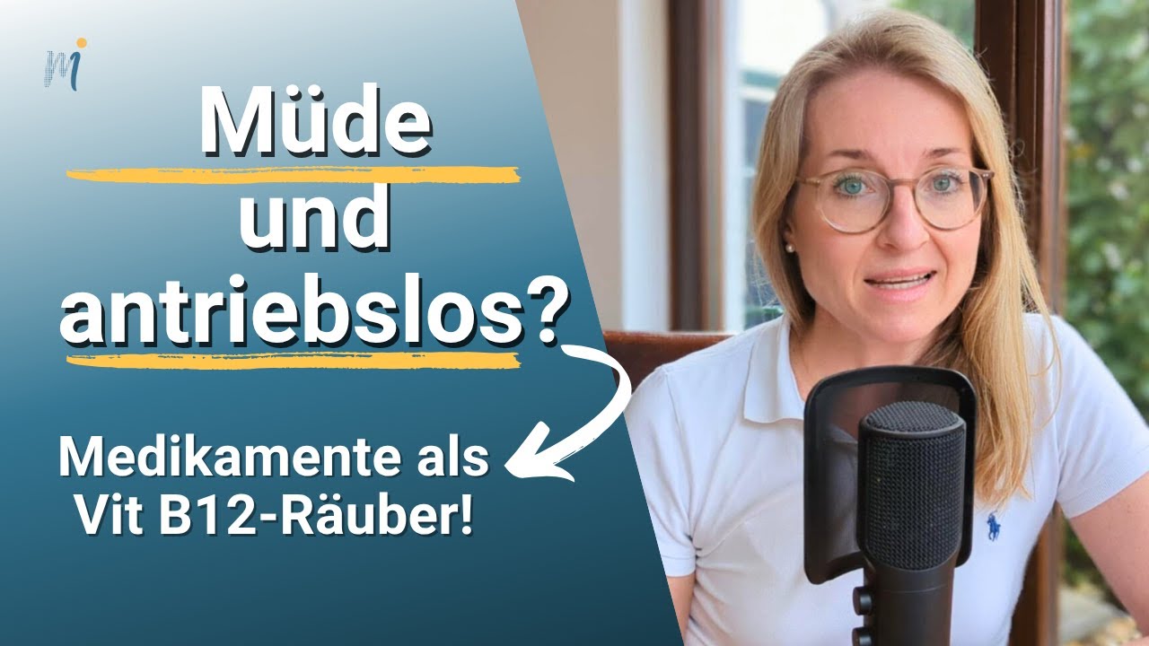 Der stille Mangel ➡️ Diese Medikamente können Ihrem Körper Vitamin B12 rauben!
