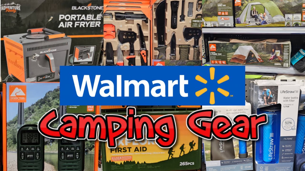 WALMART AMAZING CAMPING AND HIKING GEAR DEALS !