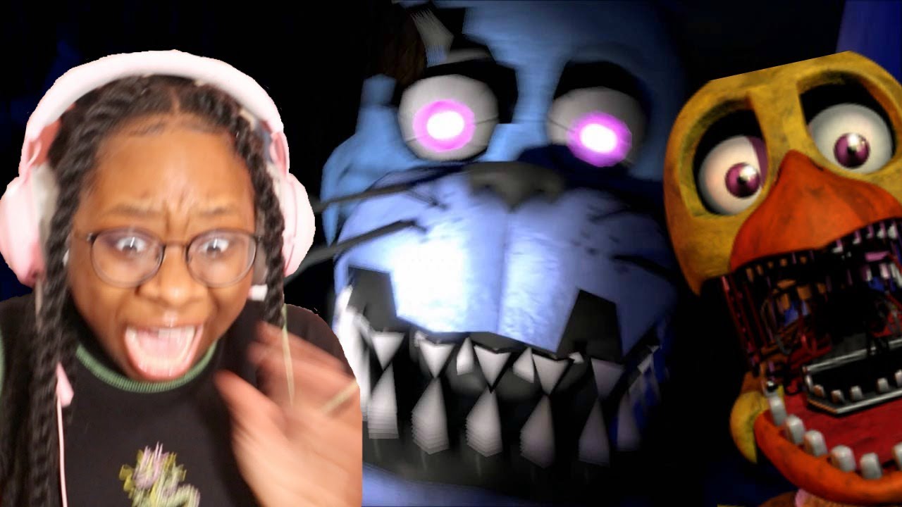 BONNIE IS RUTHLESS YALL!! | FNAF 4 GAMEPLAY