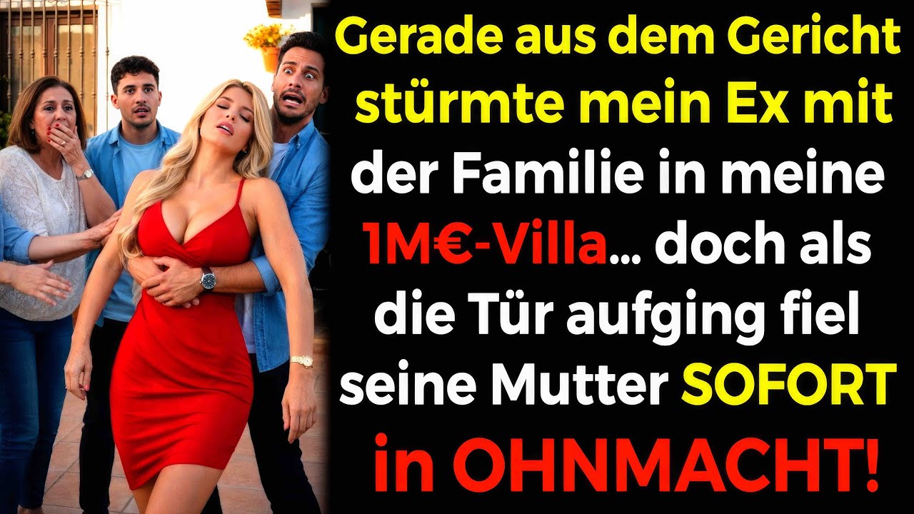 Nach dem Gericht⚖️ wollte mein Ex meine 1M€-Villa🏠 doch beim Öffnen der Tür🚪 fielen alle um🤫