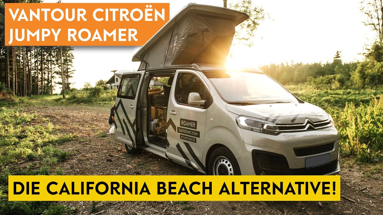 Vantour Citroën Jumpy Roamer - die Alternative zum California Beach