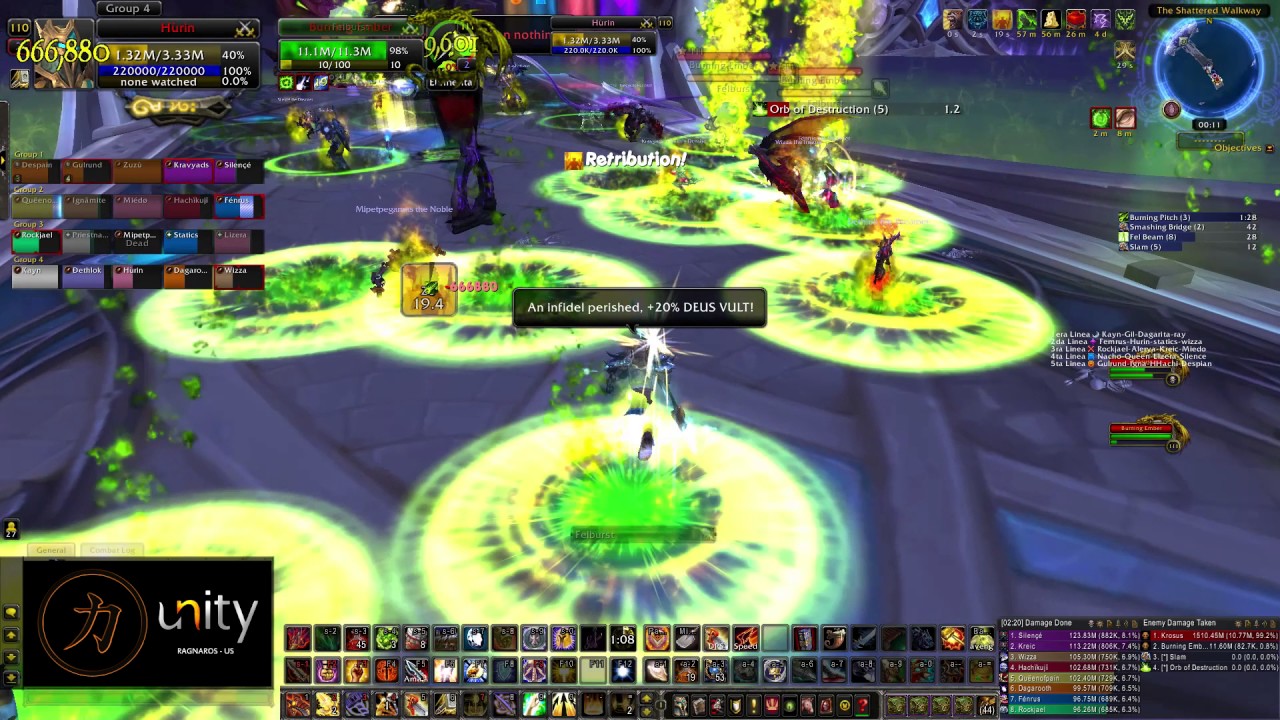 Krosus Mythic - Retribution Paladin Pov