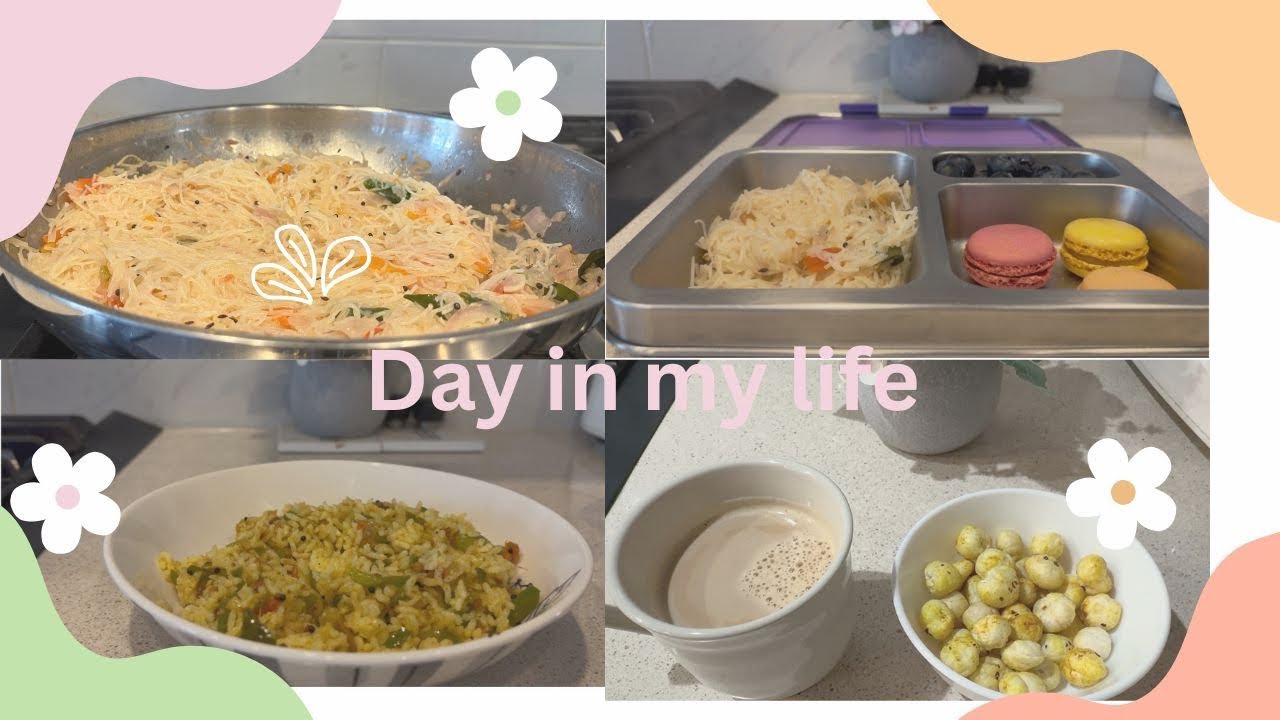 🌸My Morning to night Routine🌸|packing Lunch box for my kids✨|preparing Breakfast to night dinner🫕