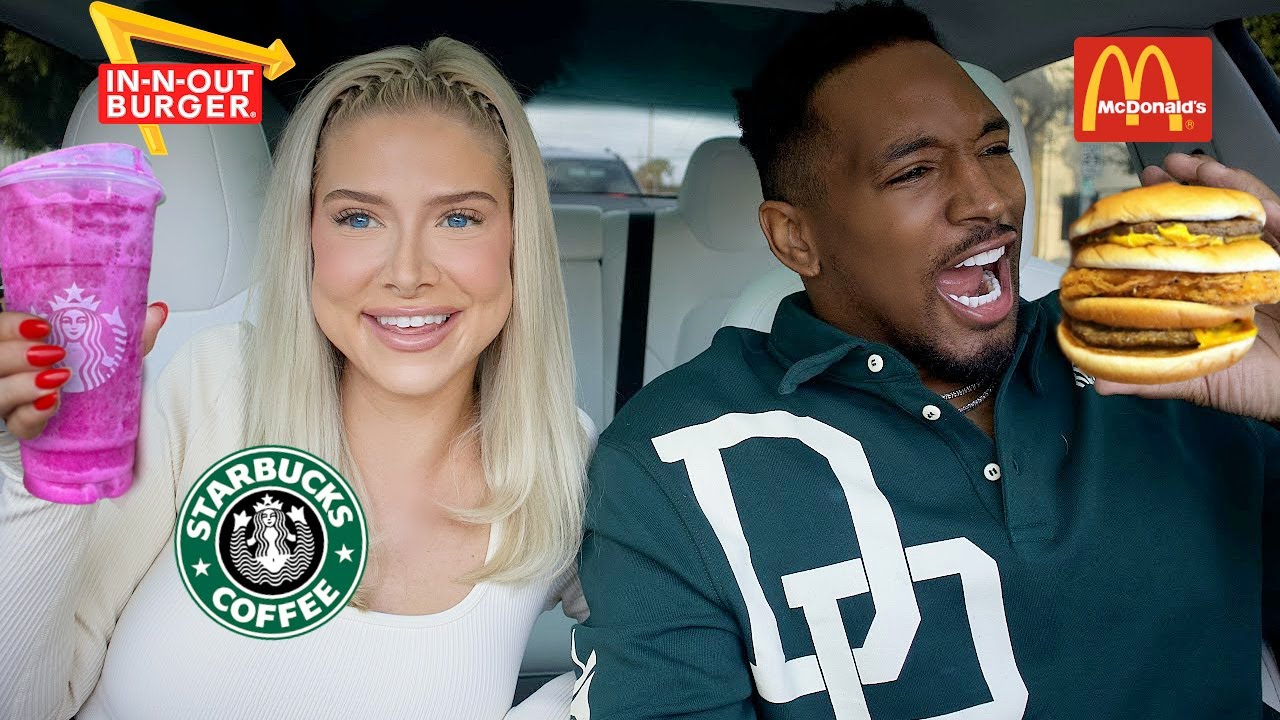 EATING SECRET MENU ITEMS AT FAST FOOD RESTAURANTS FOR 24 HOURS!!
