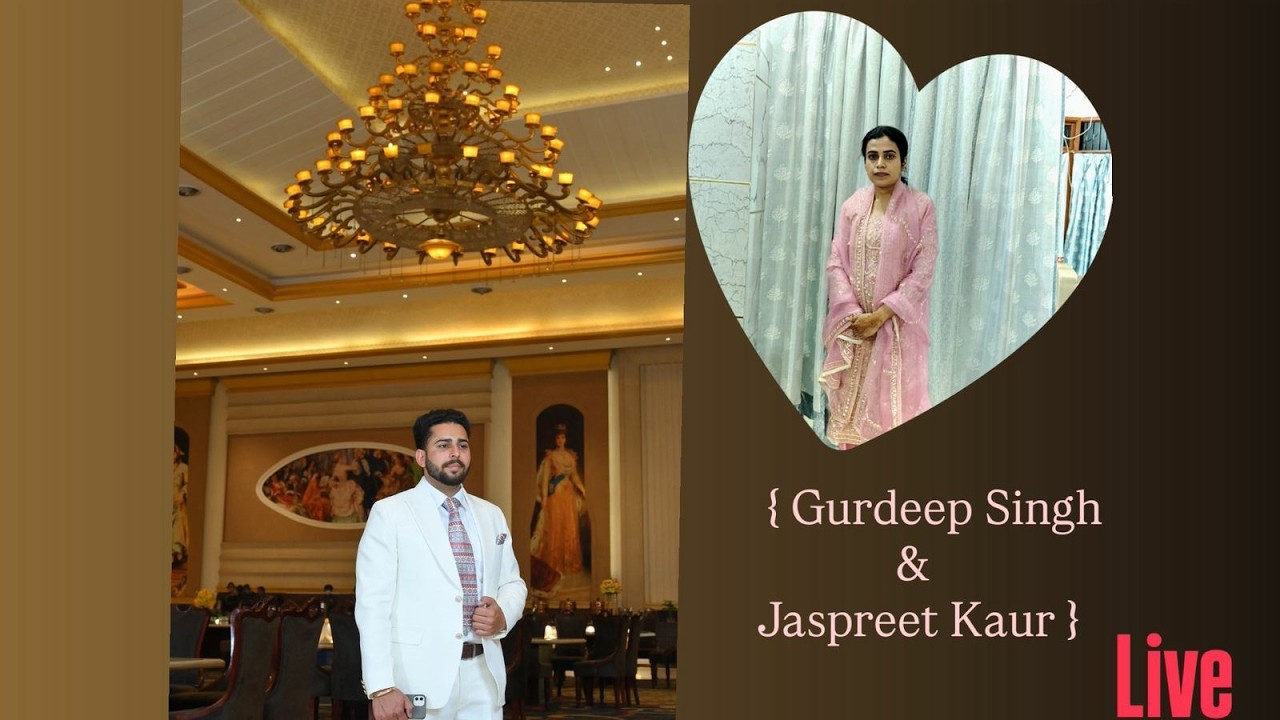 Live wedding Ceremony Gurdeep ❤️ Jaspreet (Rattan Studio Dhaula ) 98721-51401