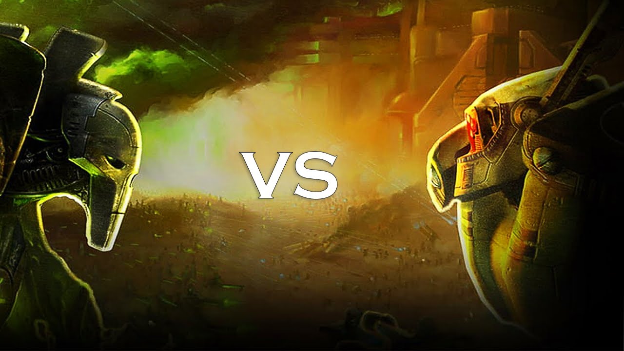 Match-Up State: RAGE 🤬 God Mode: Enabled ✅ Necrons vs. Tau Empire | WH40K: Dawn of War