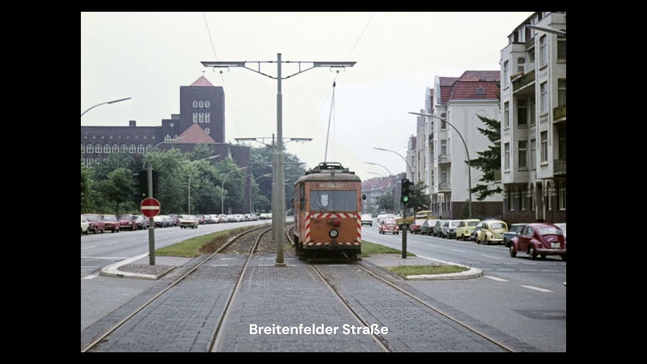 Hamburg Straßenbahn 1977 Räumung Bth K