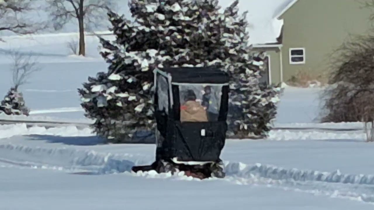 Wheel horse 518 h Cub cadet snow cab