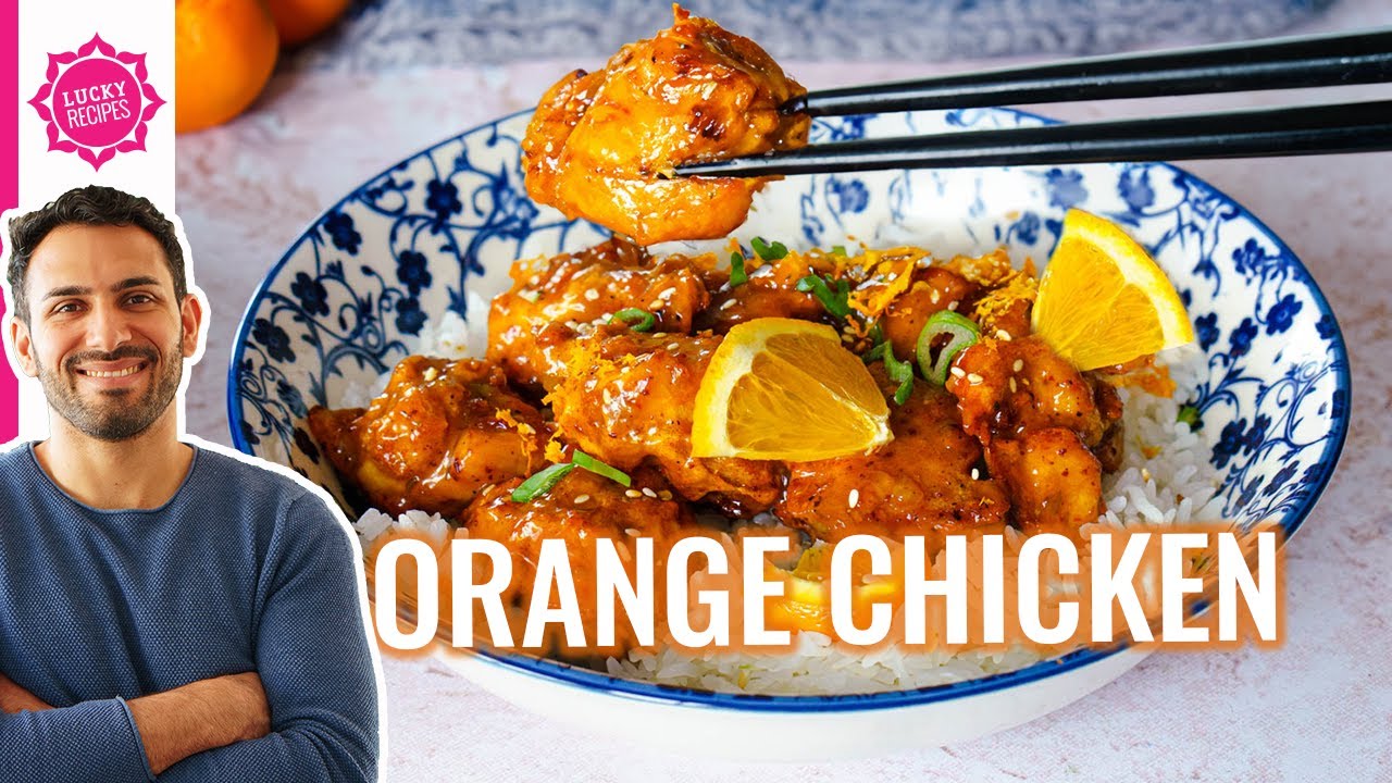 Orange Chicken Rezept - BESSER als Süß-Sauer 🍊🥡