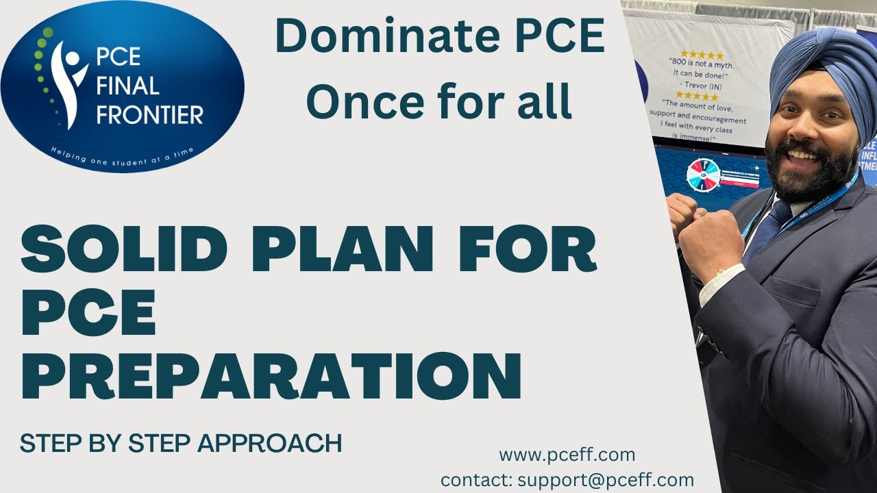 PCE Exam Preparation: Plan & Steps To Practice Physiotherapy Exam In Canada | PT Exam | PCEFF