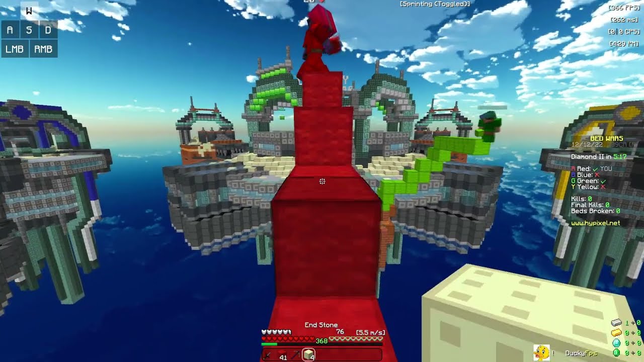 DuckyCorp FPS Pack Release [Ranked Bedwars #12]