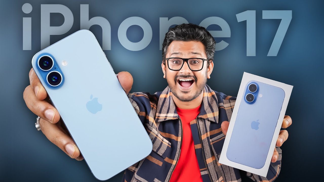 iPhone 17 Unboxing in ಕನ್ನಡ⚡Bionic A19, 48MP Camera, Finally 120Hz 🤯Time to Upgrade??