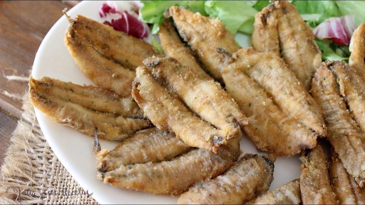 Boquerones adobados fritos😋TAPA TÍPICA DE ANDALUCÍA