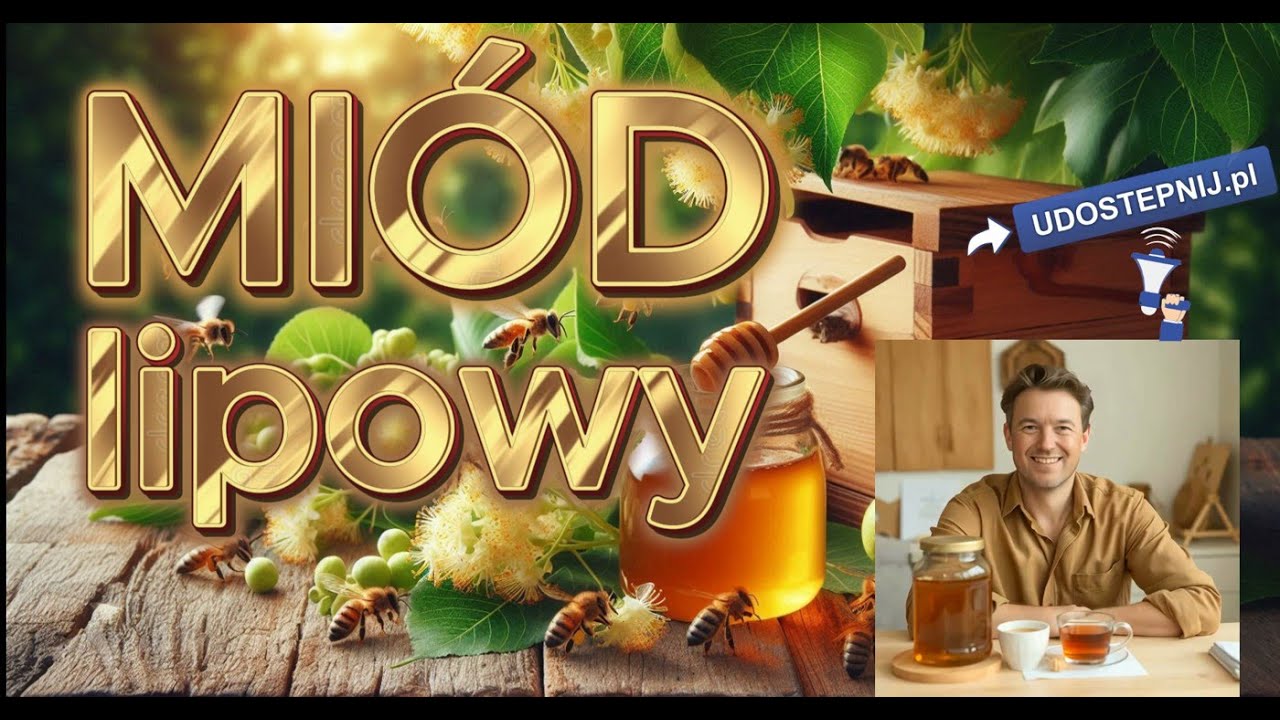 Mi&oacute;d lipowy na przeziębienia i nie tylko