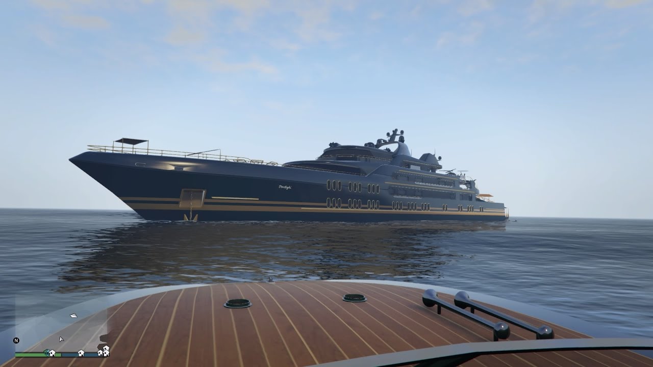 GTA Online: Galaxy Super Yacht - Aquarius (Tour)