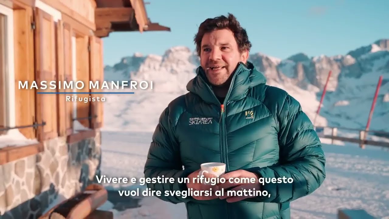 La vita del rifugista Massimo al Rifugio Laresei