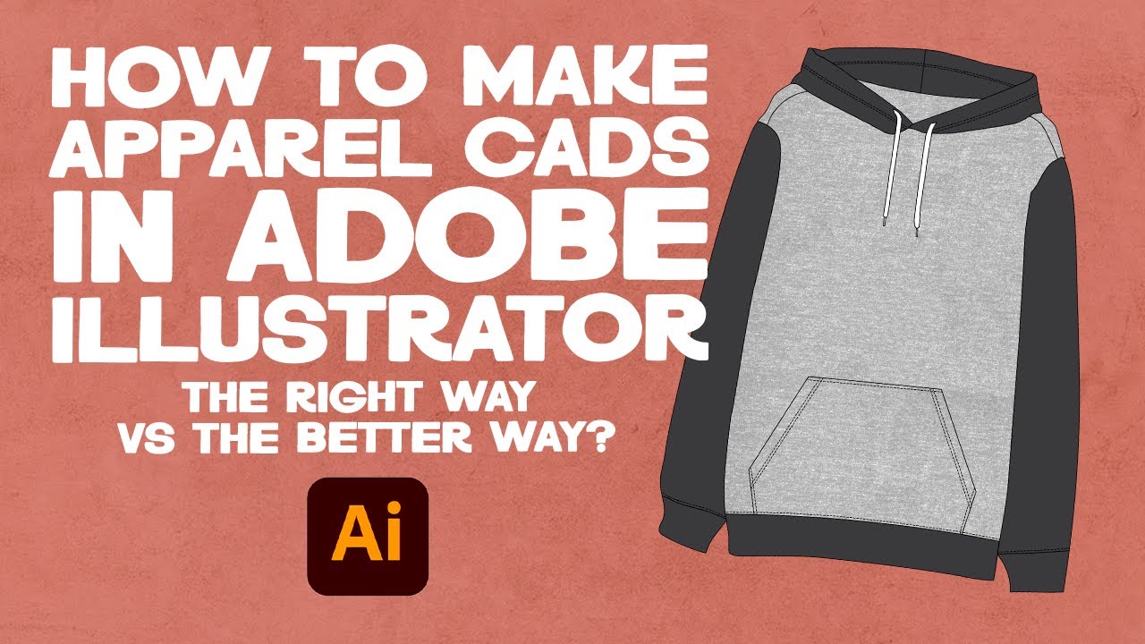 Making Apparel CADs in Adobe Illustrator