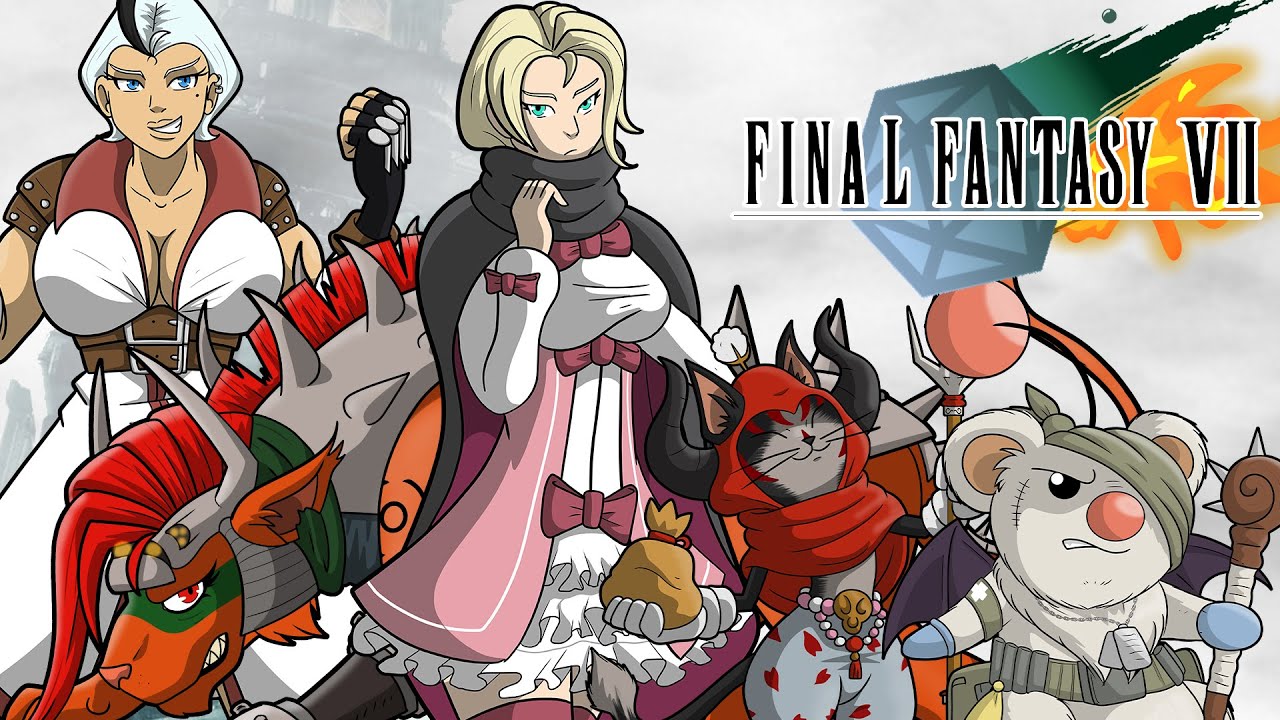 So I made a Final Fantasy 7 D&D System. Here's how you can play!