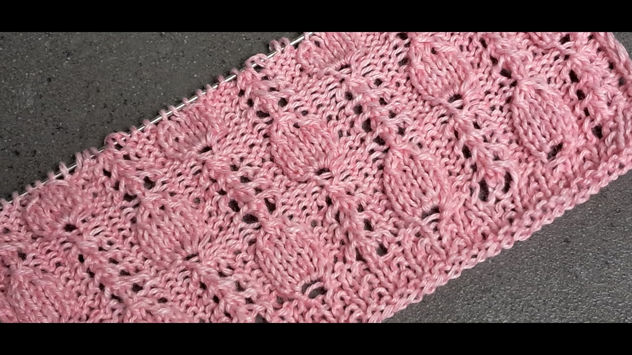 Lekki ścieg ażurowy Prosty wzór krok po kroku #Lightweight lace stitch Simple step-by-step pattern